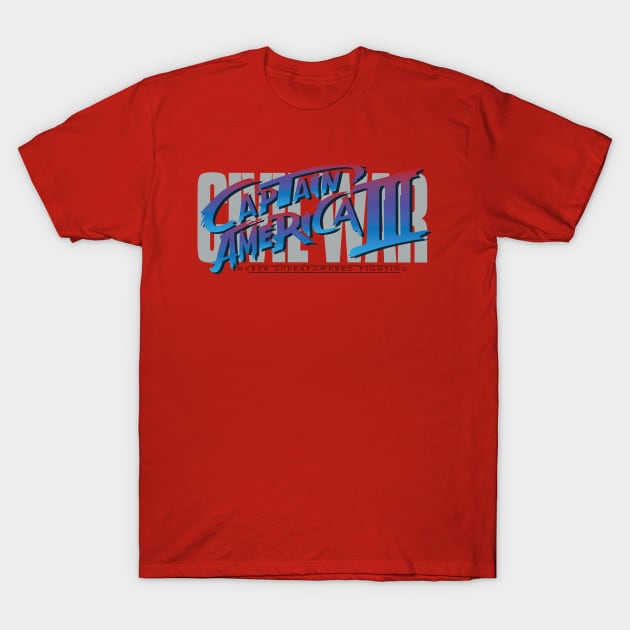 Civil War Turbo Edition 90's T-Shirt by bccoartxdesign